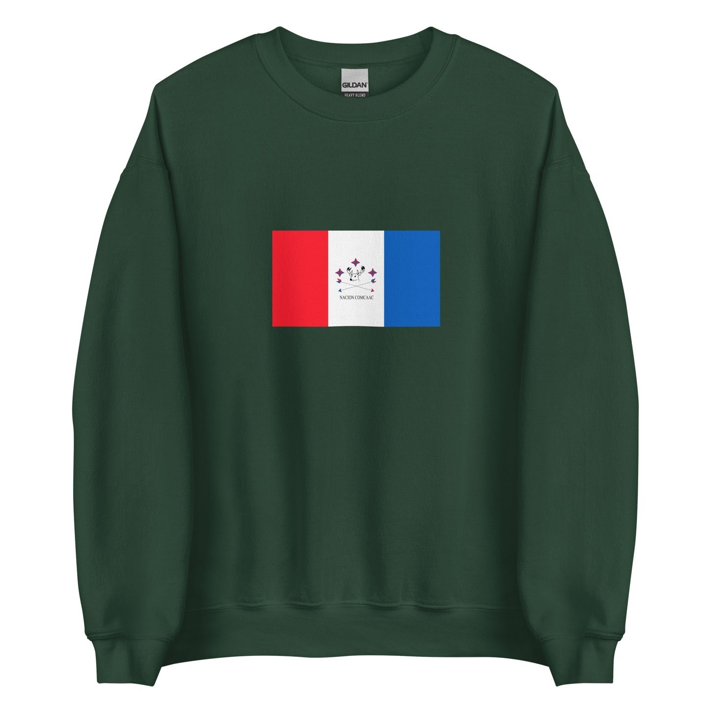 Mexico - Seri People | Indigenous Mexican Flag Interactive Sweatshirt