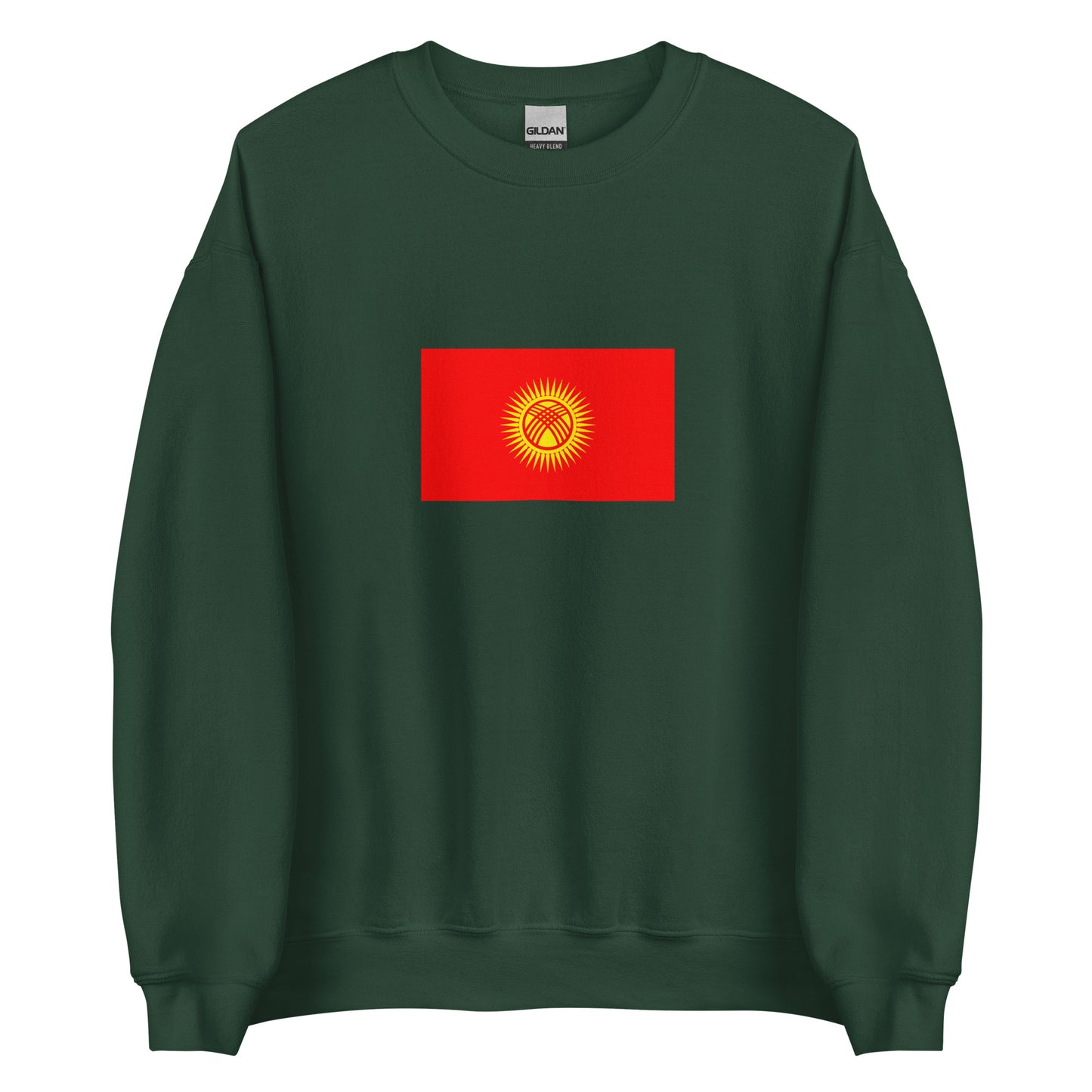 China - Kyrgyz People | Ethnic Chinese Flag Interactive Sweatshirt