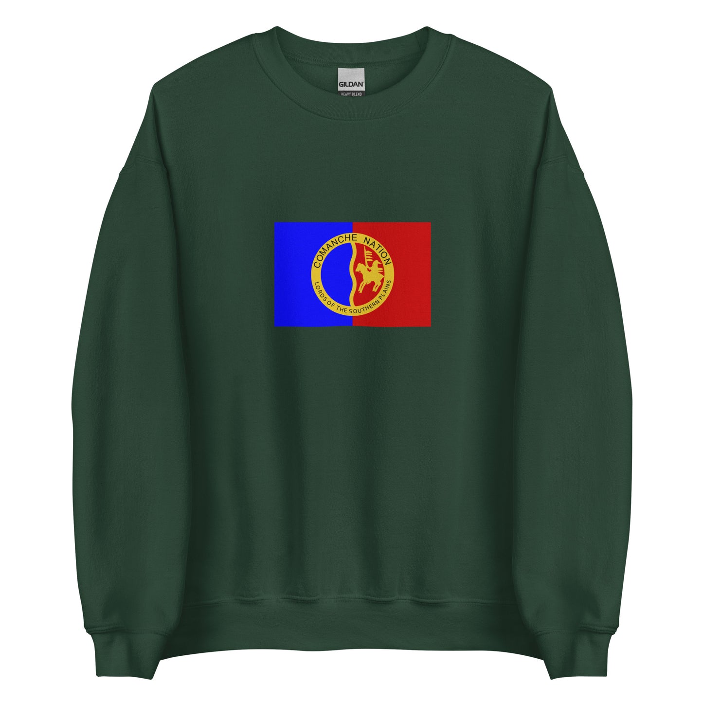 USA - Comanche people | Native American Flag Interactive Sweatshirt