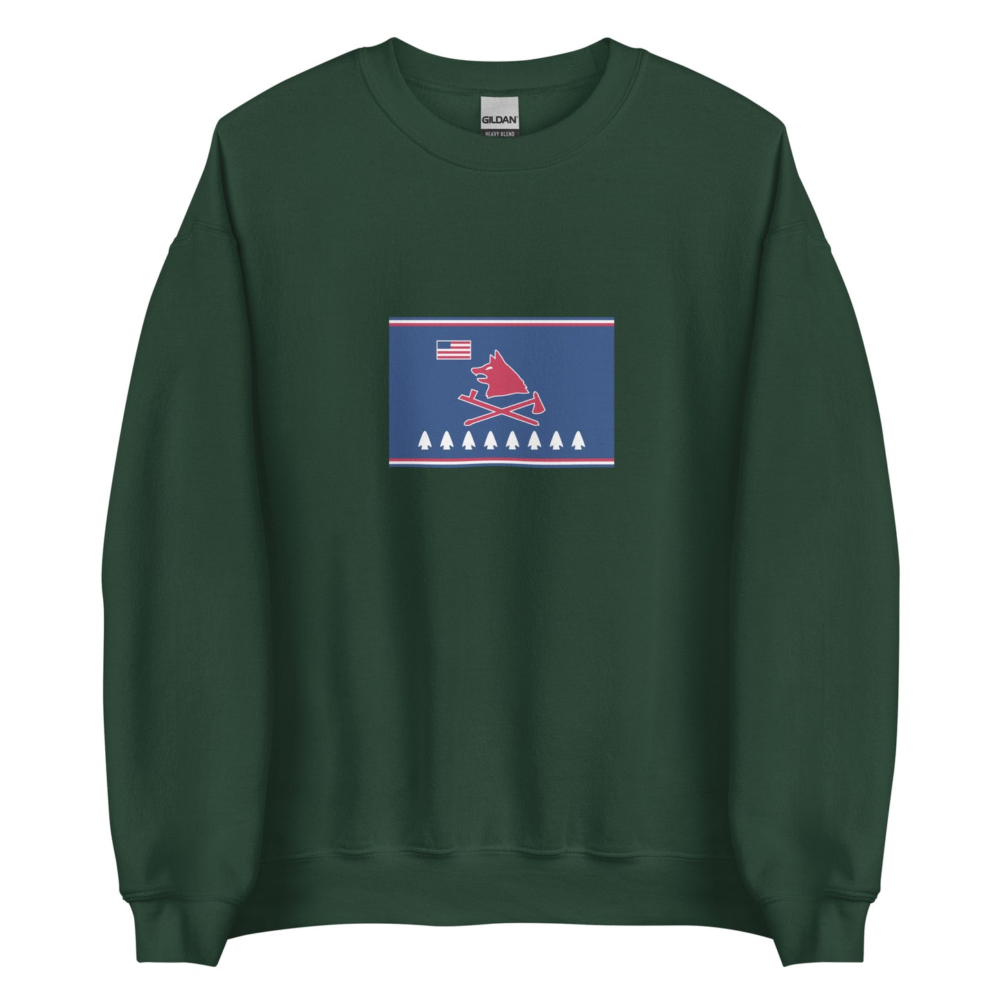 USA - Pawnee People | Native American Flag Interactive Sweatshirt