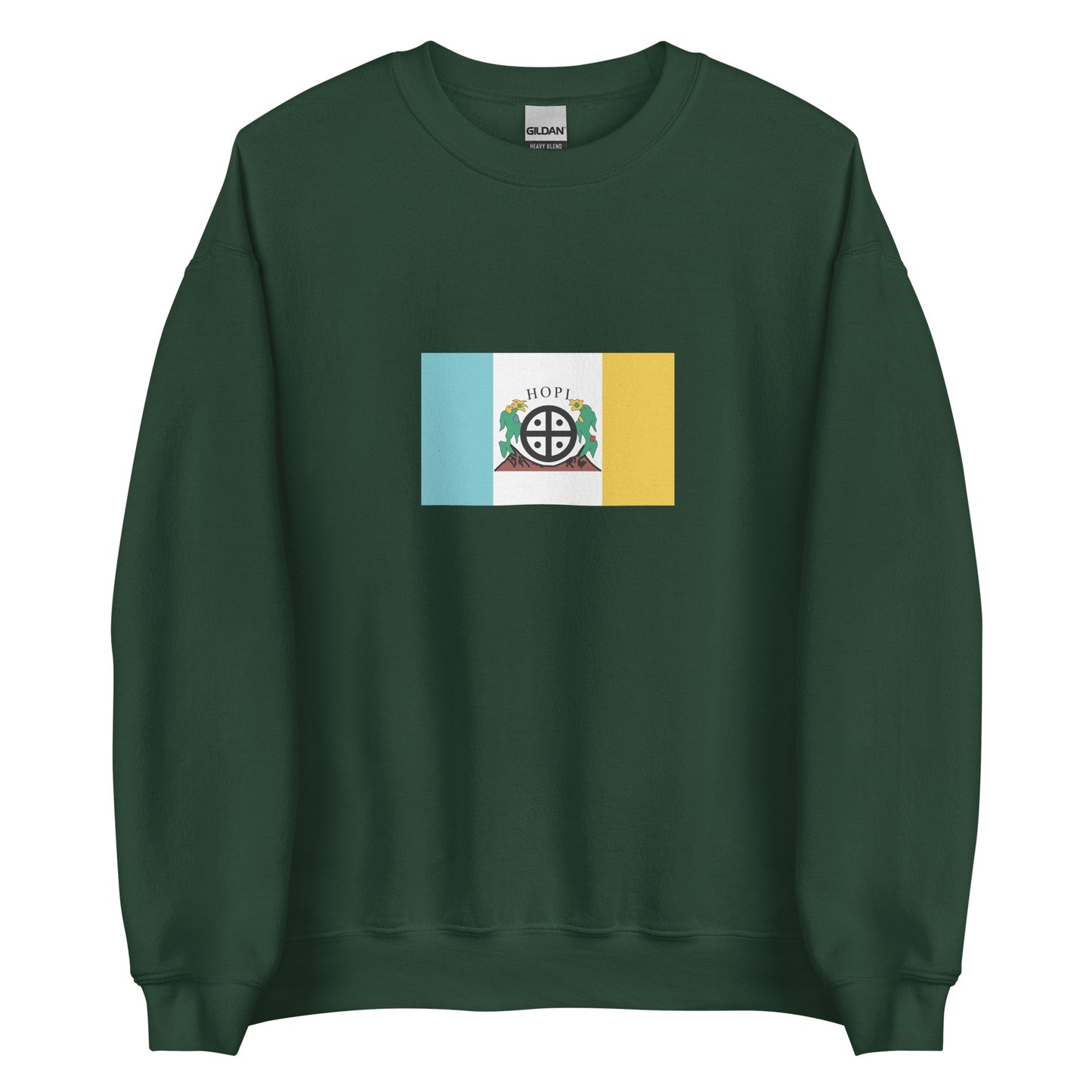 USA - Hopi People | Native American Flag Interactive Sweatshirt