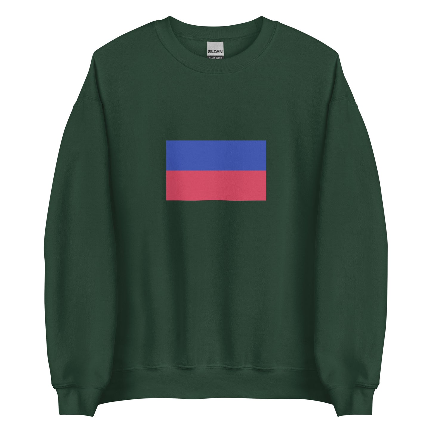 USA - Haitians | Ethnic American Flag Interactive Sweatshirt