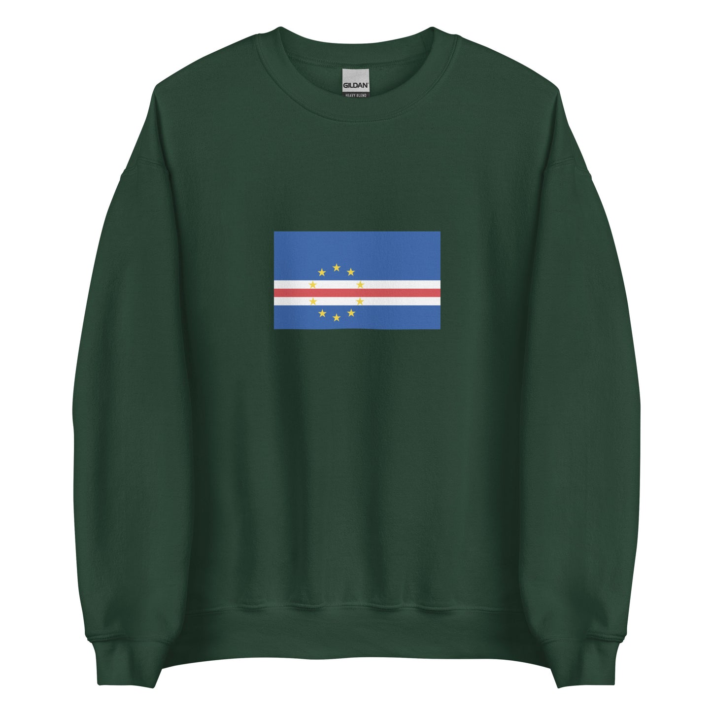 USA - Cape Verdeans People | Ethnic American Flag Interactive Sweatshirt