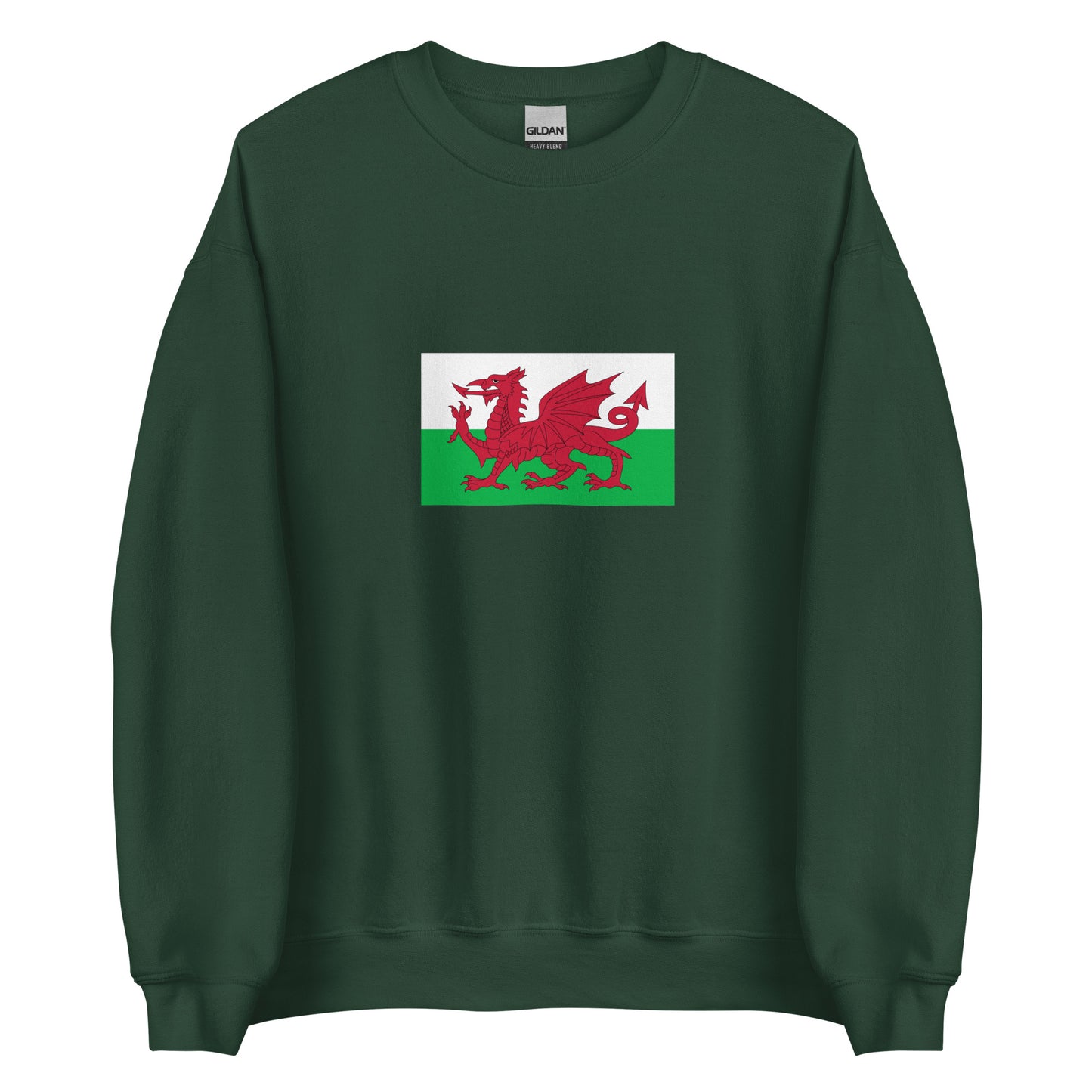 USA - Welsh People | Ethnic American Flag Interactive Sweatshirt