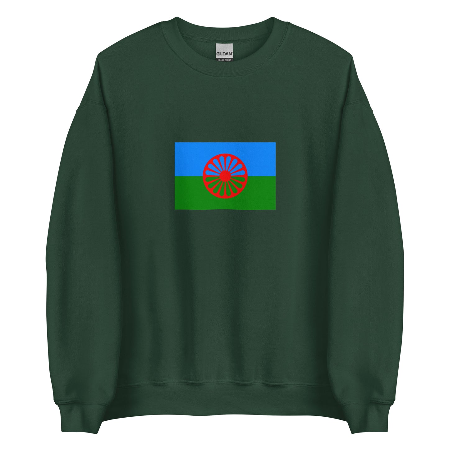 USA - Romani people | Ethnic American Flag Interactive Sweatshirt