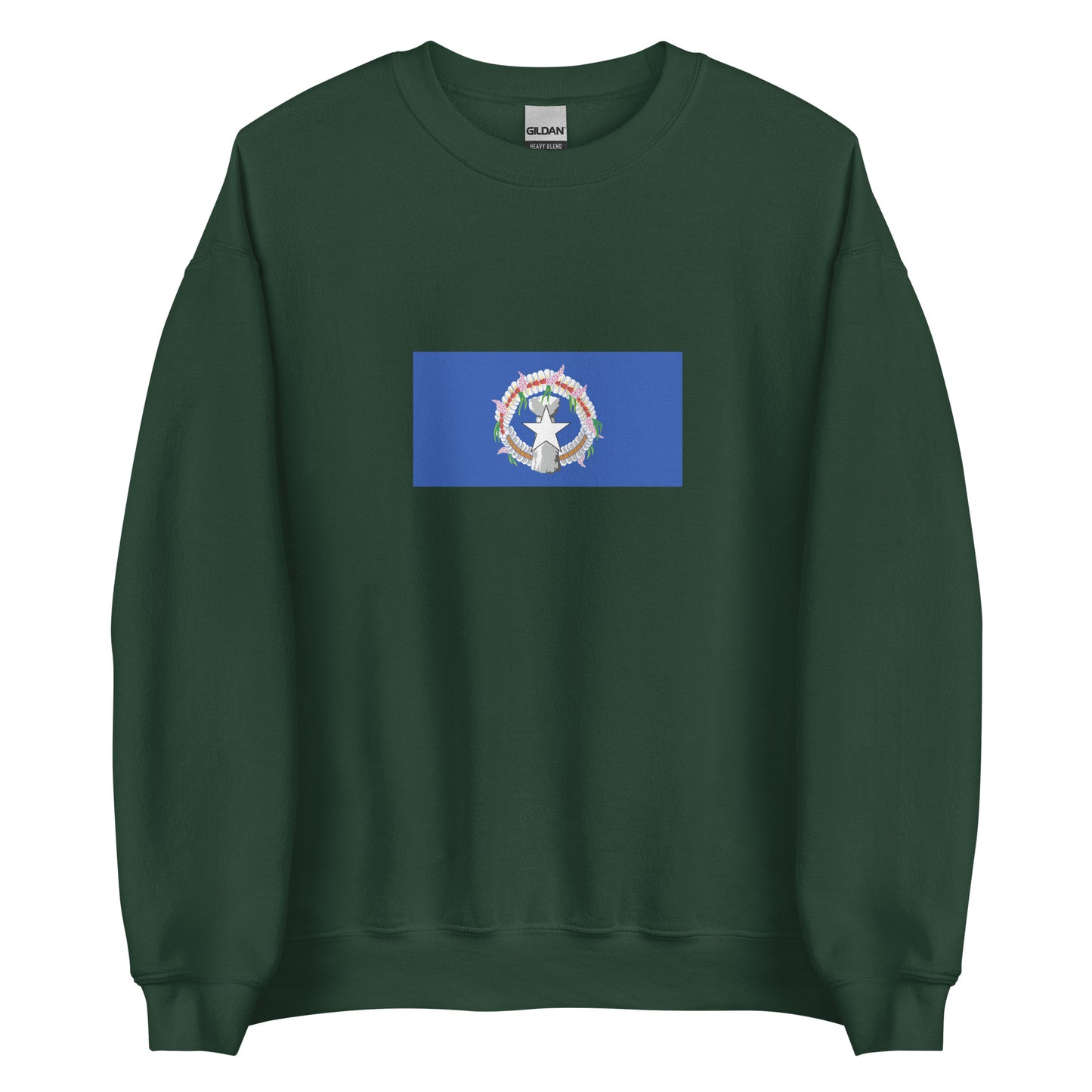 USA - Chamorro people | Indigenous American Flag Interactive Sweatshirt