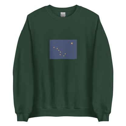 USA - Alaska Natives | Ethnic American Flag Interactive Sweatshirt