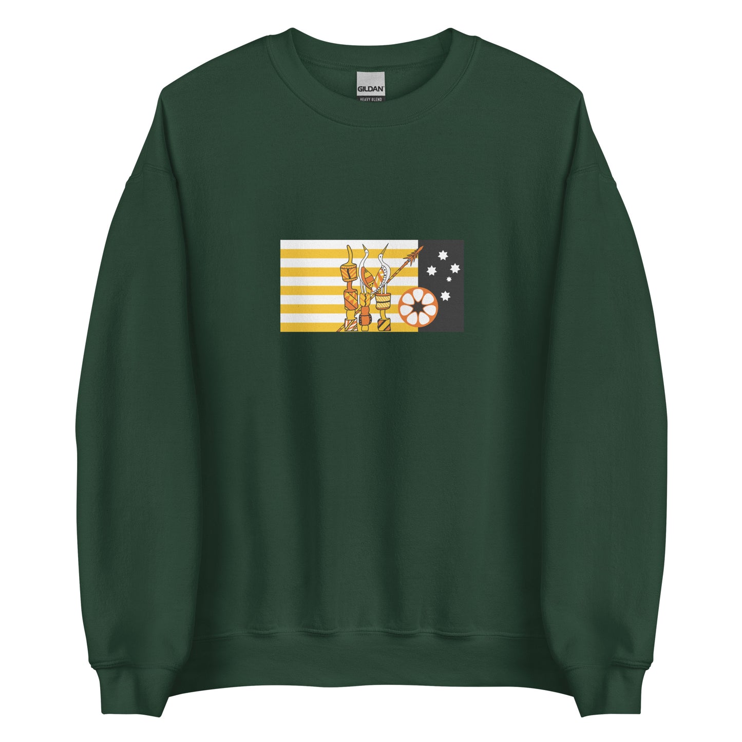 Australia - Tiwi People | Aboriginal Australian Flag Interactive Sweatshirt