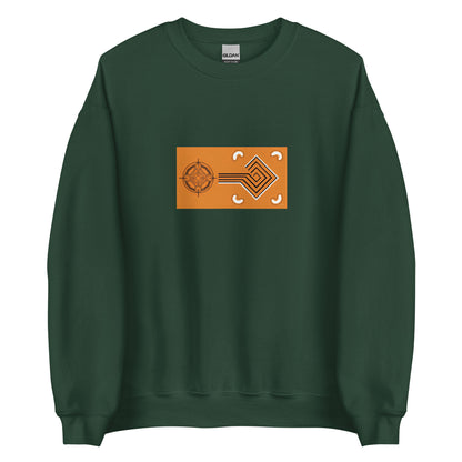 Australia - Yuwaalaraay People | Aboriginal Australian Flag Interactive Sweatshirt