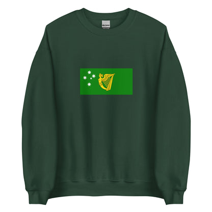 Australia - Irish Australians | Ethnic Australian Flag Interactive Sweatshirt