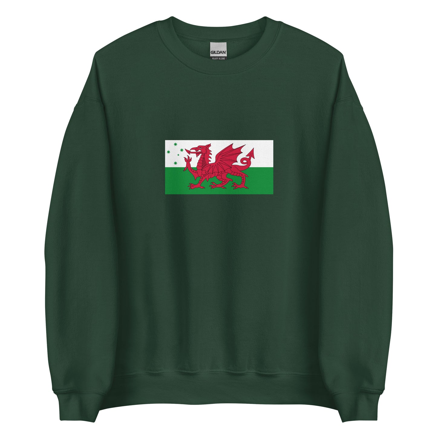 Australia - Welsh Australians | Ethnic Australian Flag Interactive Sweatshirt