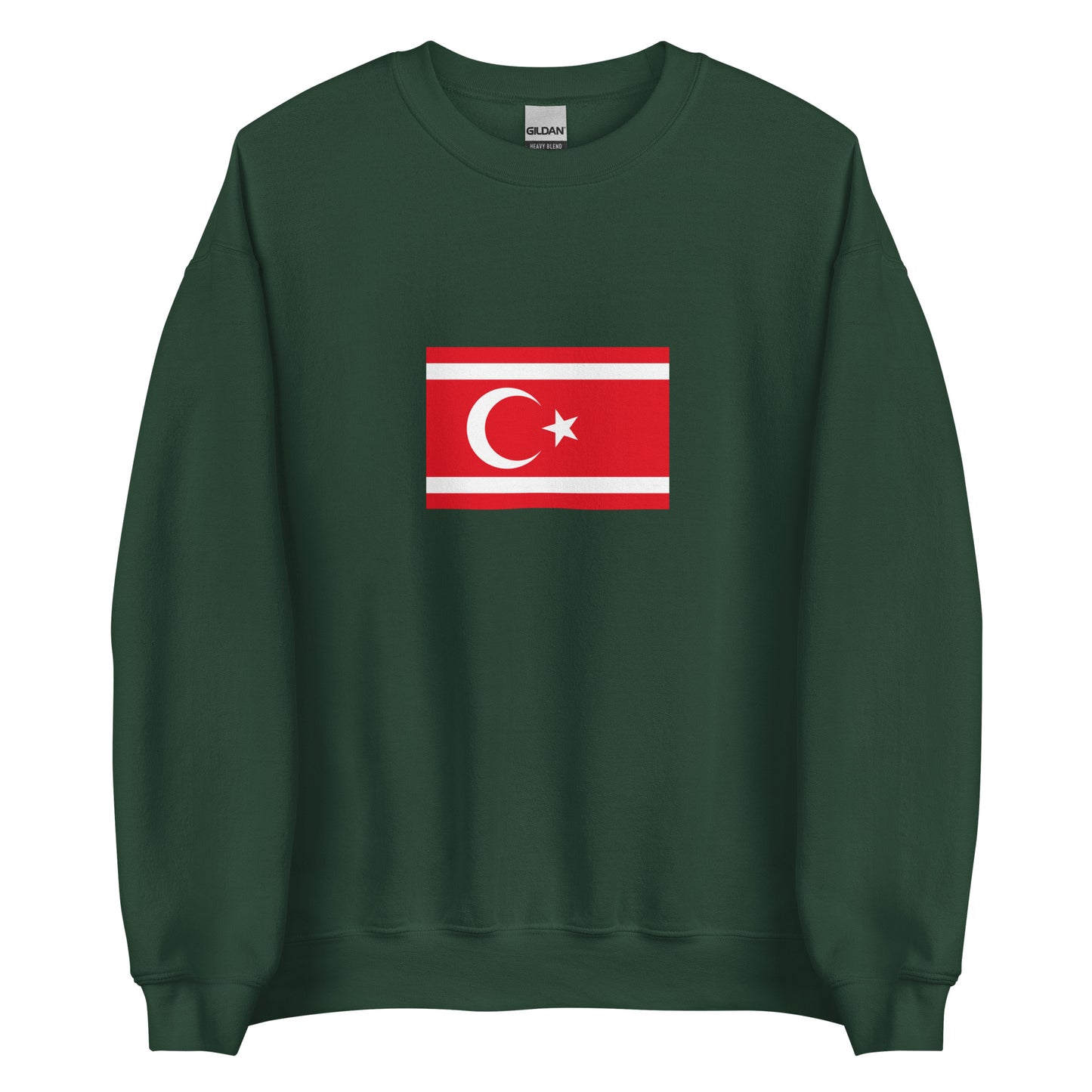 Turkey - Meshetian Turks | Ethnic Turkish Flag Interactive Sweatshirt