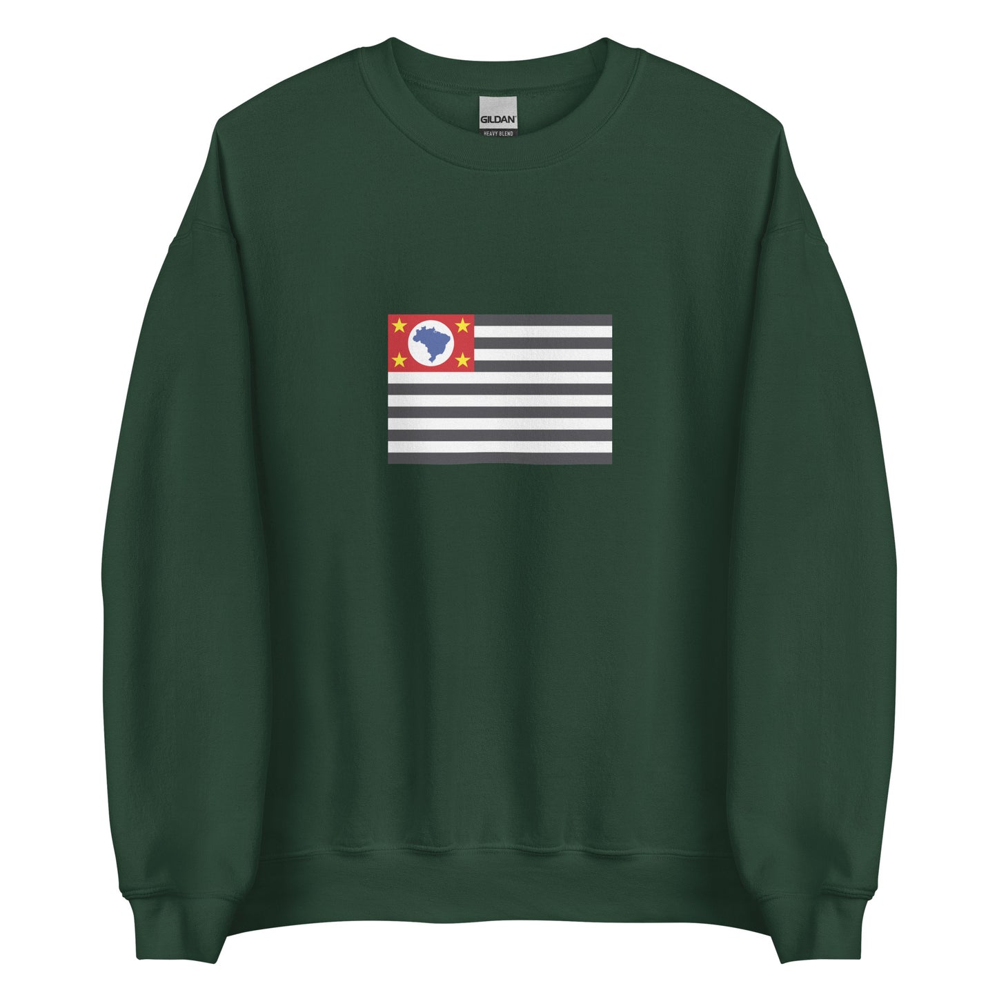 Brazil - Paulista people | Ethnic Brazil Flag Interactive Sweatshirt