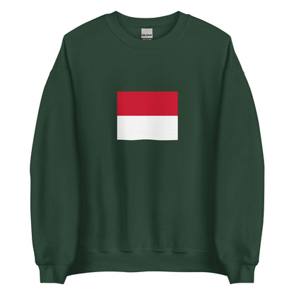 Italy - Monegasque people | Ethnic Italian Flag Interactive Sweatshirt