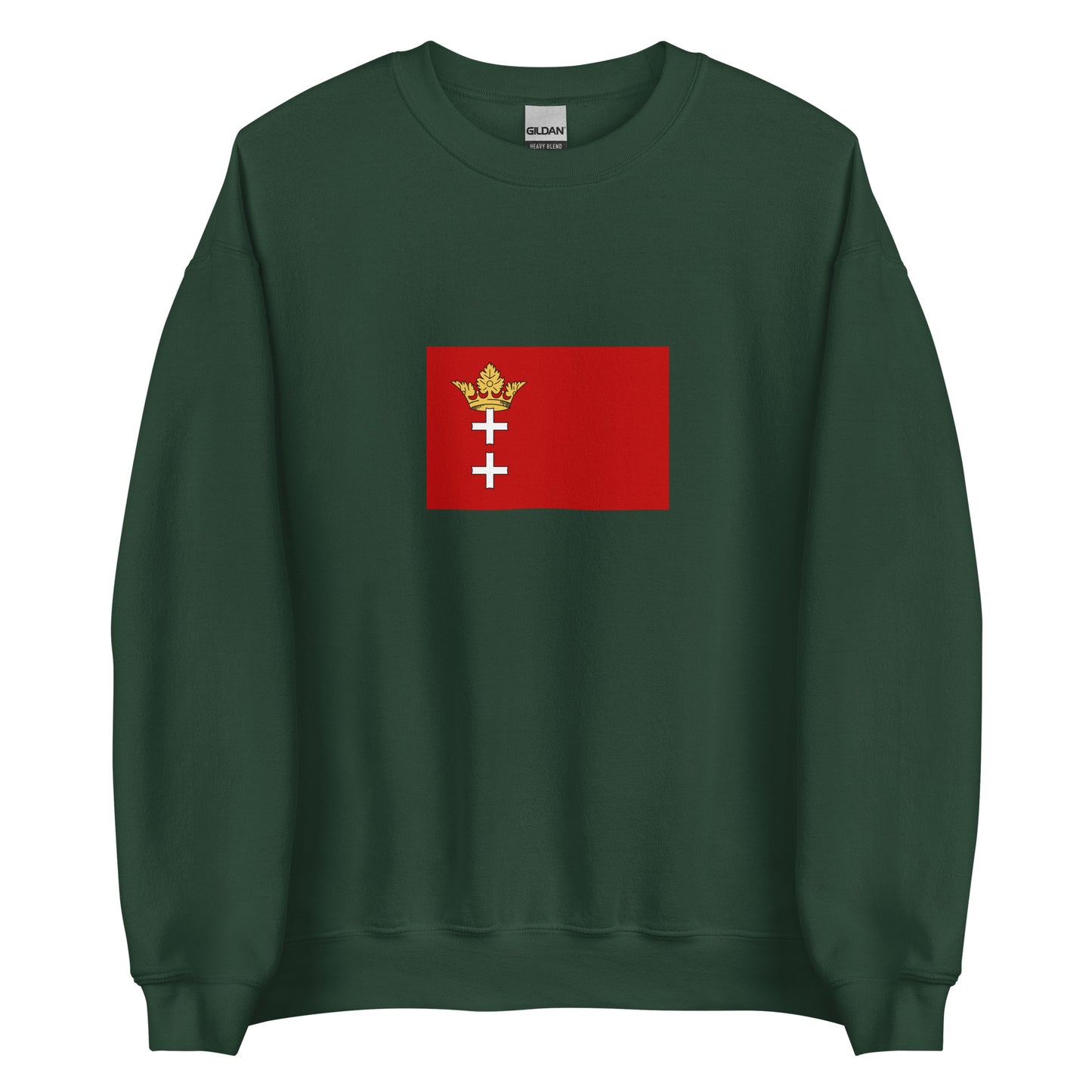 Poland - Danzig Germans | Ethnic Polish Flag Interactive Sweatshirt