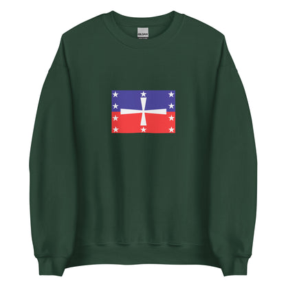 Dominican Republic - La Trinitaria (1838-1844) | Historical Dominican Flag Interactive Sweatshirt