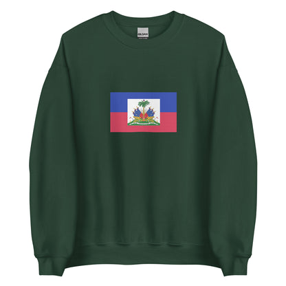 Dominican Republic - Unification of Hispaniola (1822-1844) | Historical Dominican Flag Interactive Sweatshirt