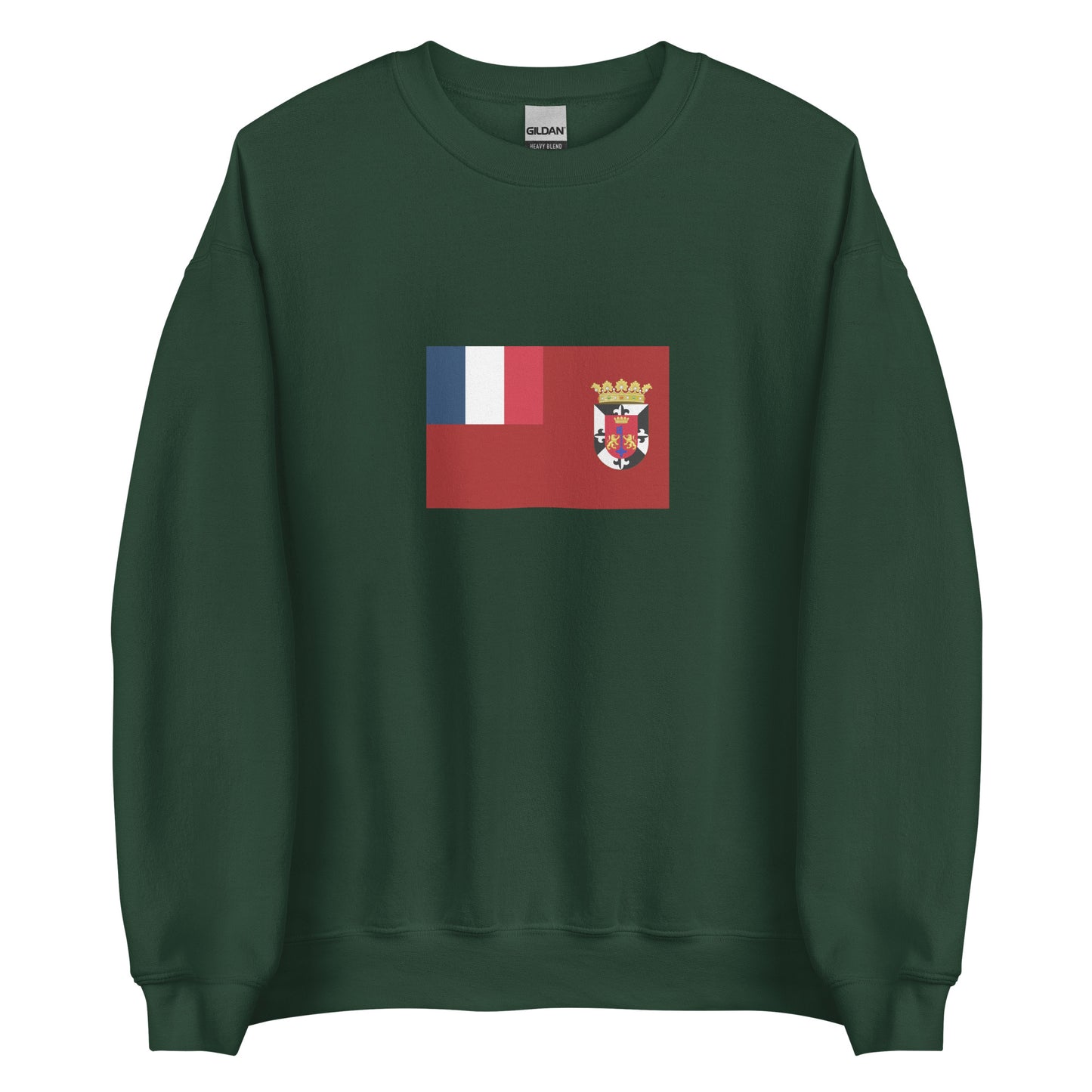 Dominican Republic - Era de Francia (1795-1813) | Historical Dominican Flag Interactive Sweatshirt