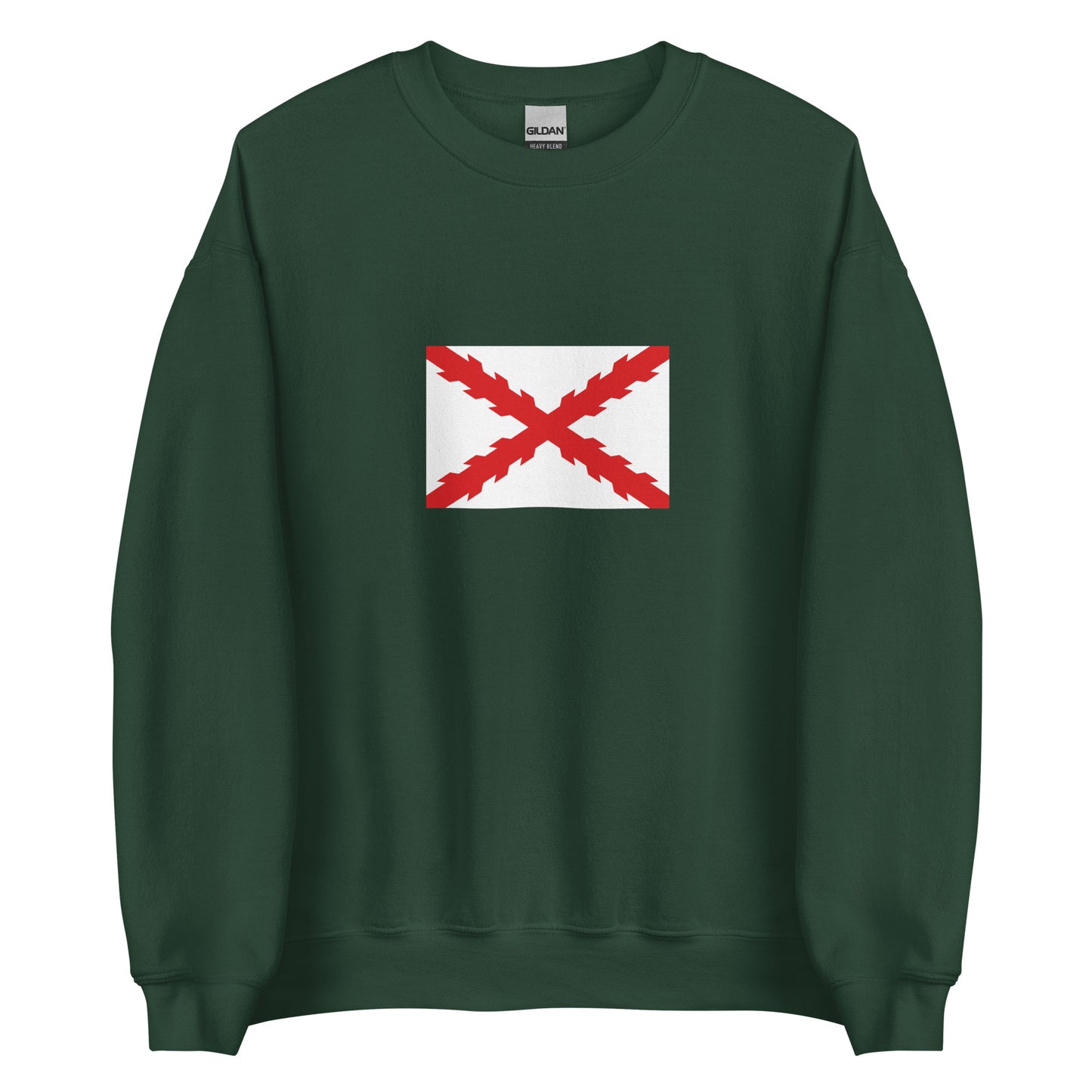 Dominican Republic - Captaincy General of Santo Domingo (1516-1785) | Historical Dominican Flag Interactive Sweatshirt