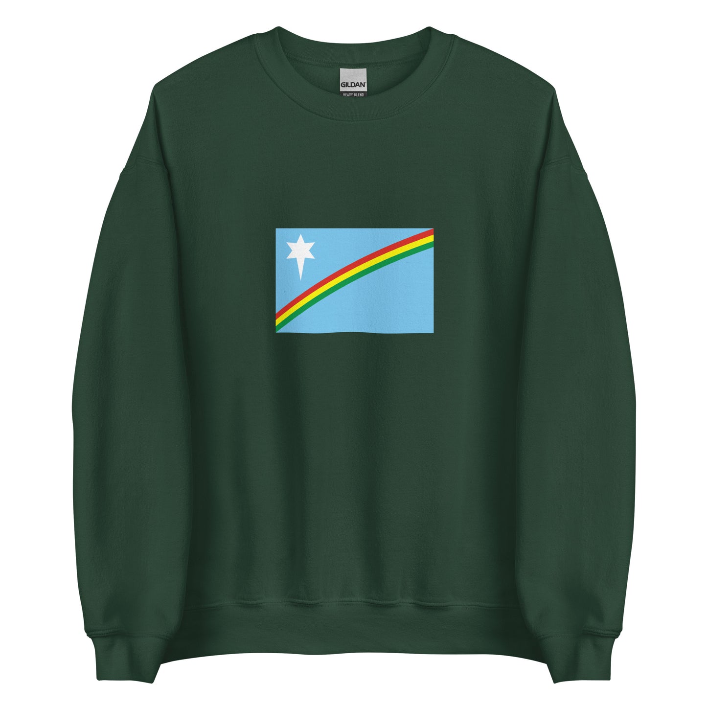 India - Naga people | Ethnic Indian Flag Interactive Sweatshirt