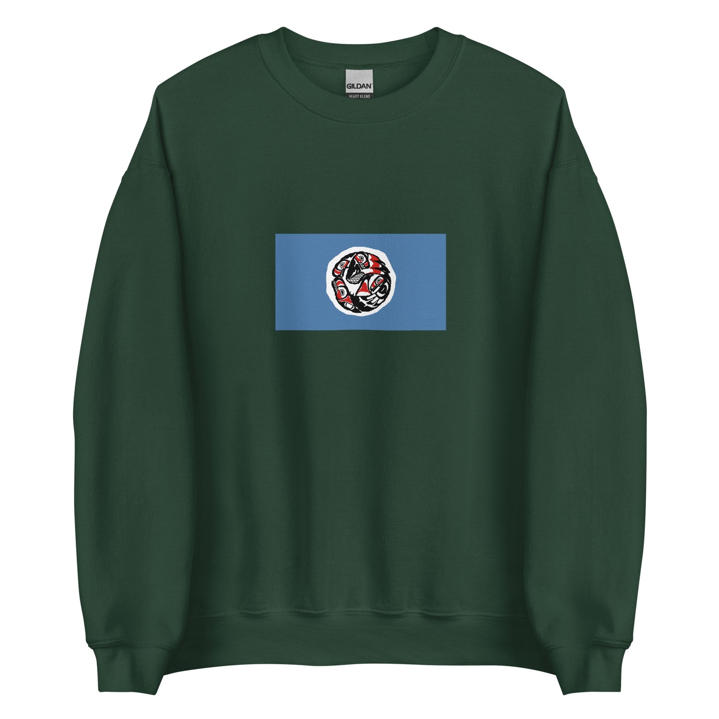 Canada - Haisla People | Native Canadian Flag Interactive Sweatshirt