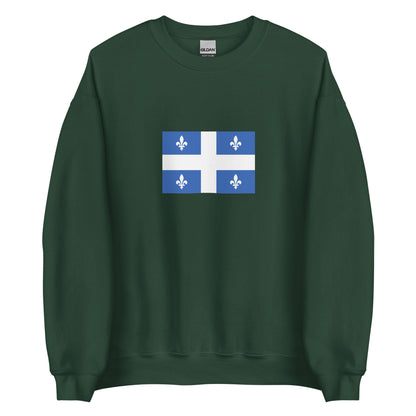 Canada - Quebecois People | Ethnic Canadian Flag Interactive Sweatshirt