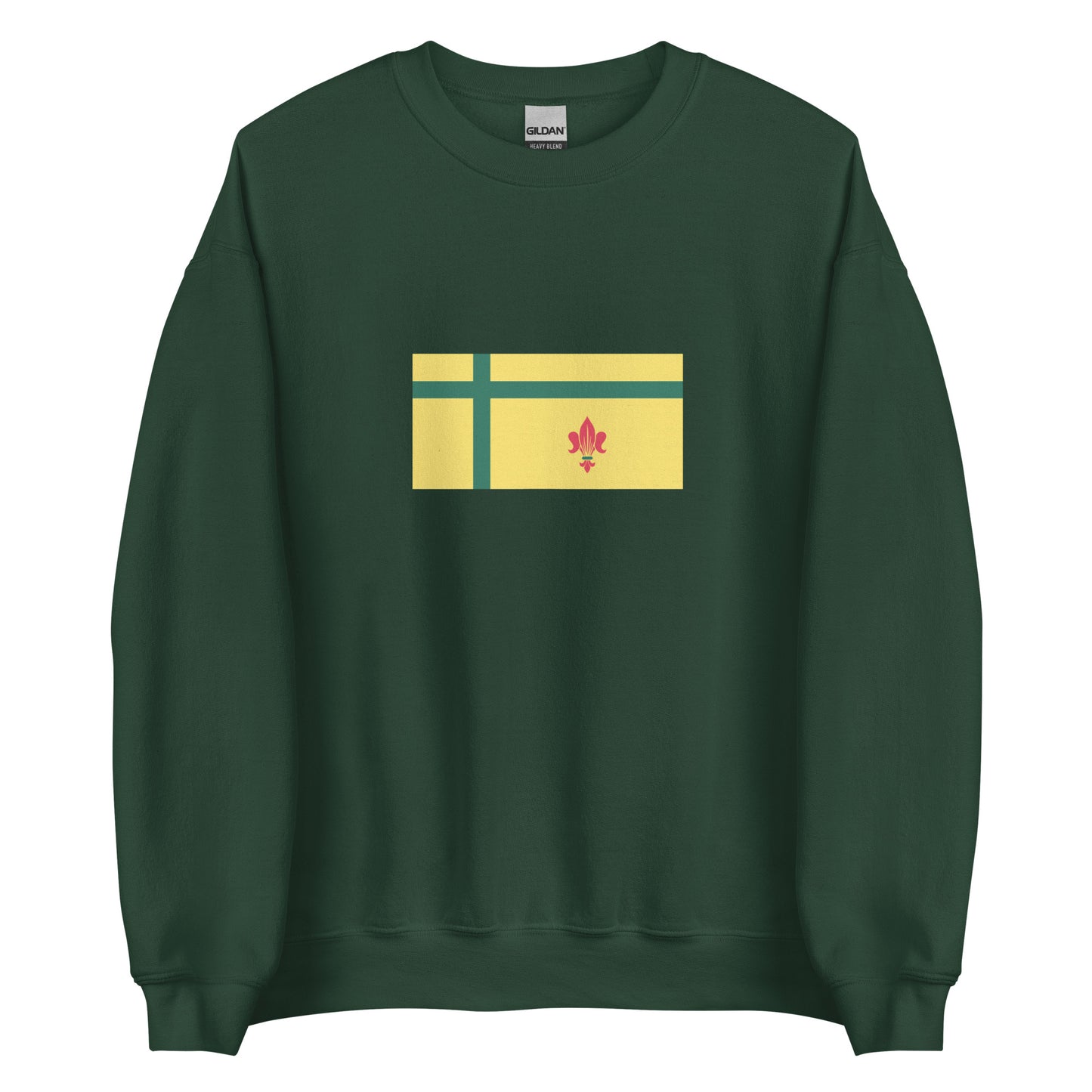 Canada - Fransaskois | Ethnic Canadian Flag Interactive Sweatshirt