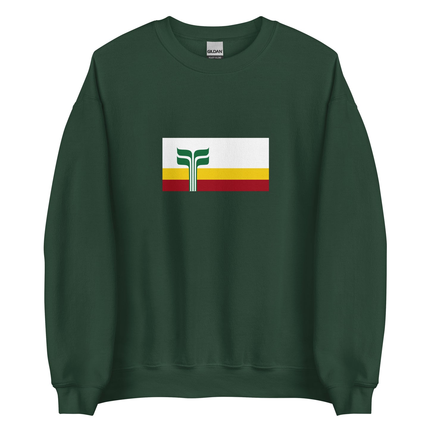 Canada - Franco-Manitobans | Ethnic Canadian Flag Interactive Sweatshirt