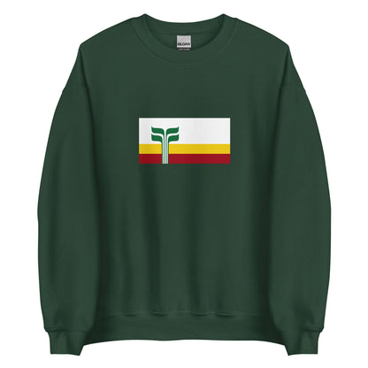 Canada - Franco-Manitobans | Ethnic Canadian Flag Interactive Sweatshirt
