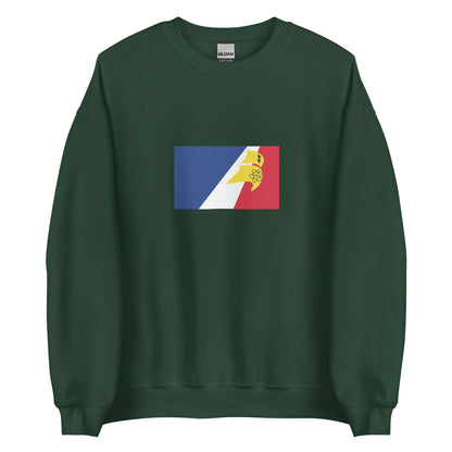 Canada - Terreneuviens (Franco-Newfoundlander) | Ethnic Canadian Flag Interactive Sweatshirt