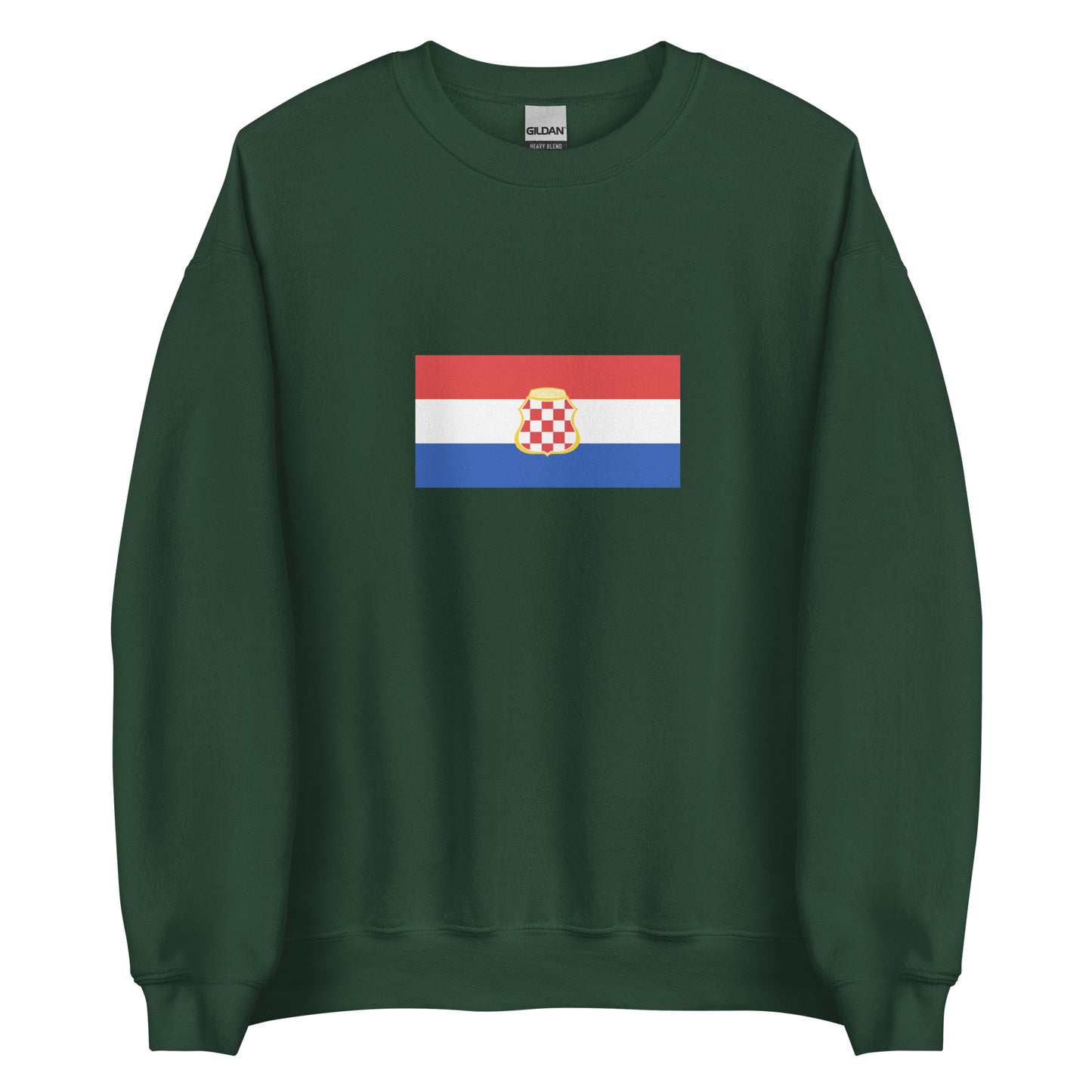 Croatia - Herzegovinian Croats | Ethnic Croatian Flag Interactive Sweatshirt