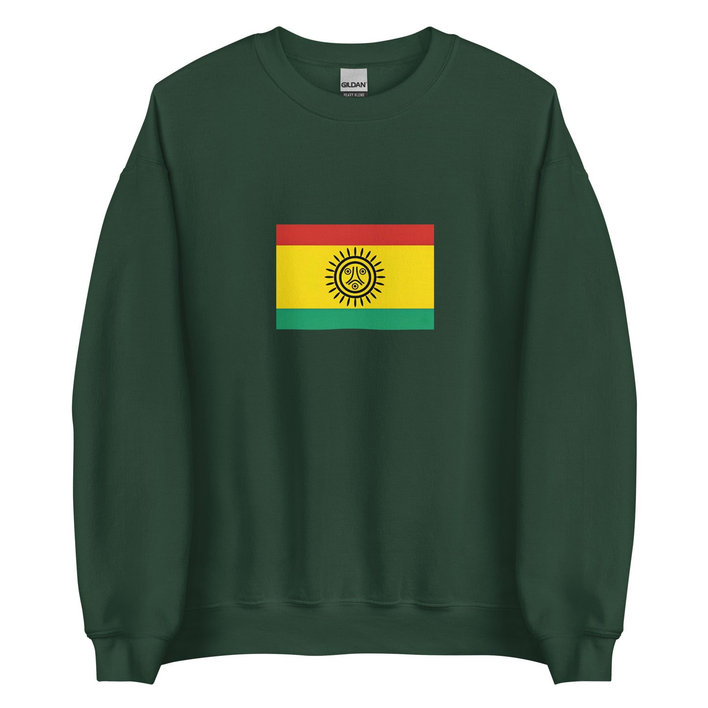 Haiti - Taino People | Ethnic Haitian Flag Interactive Sweatshirt