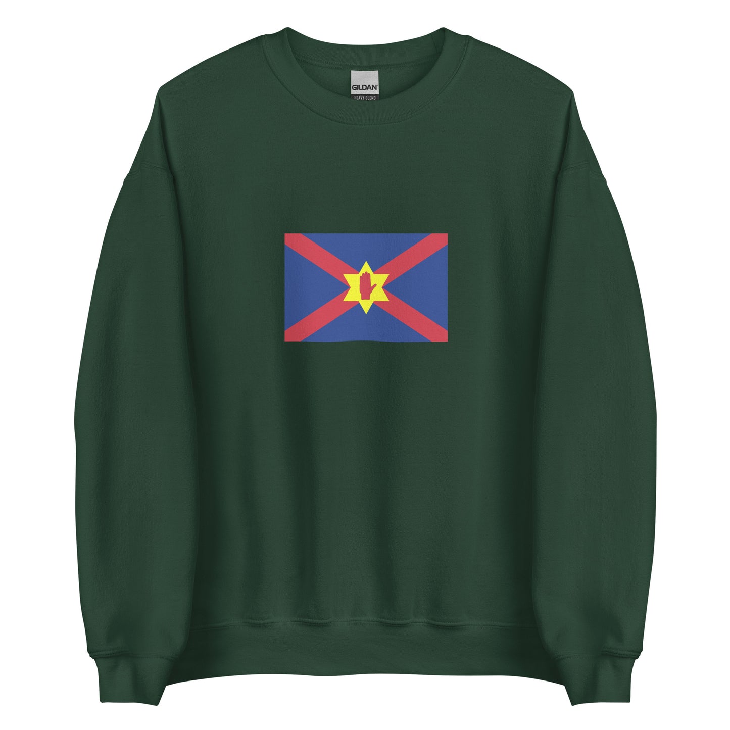 Ireland - Ulster Scots People | Ethnic Irish Flag Interactive Sweatshirt