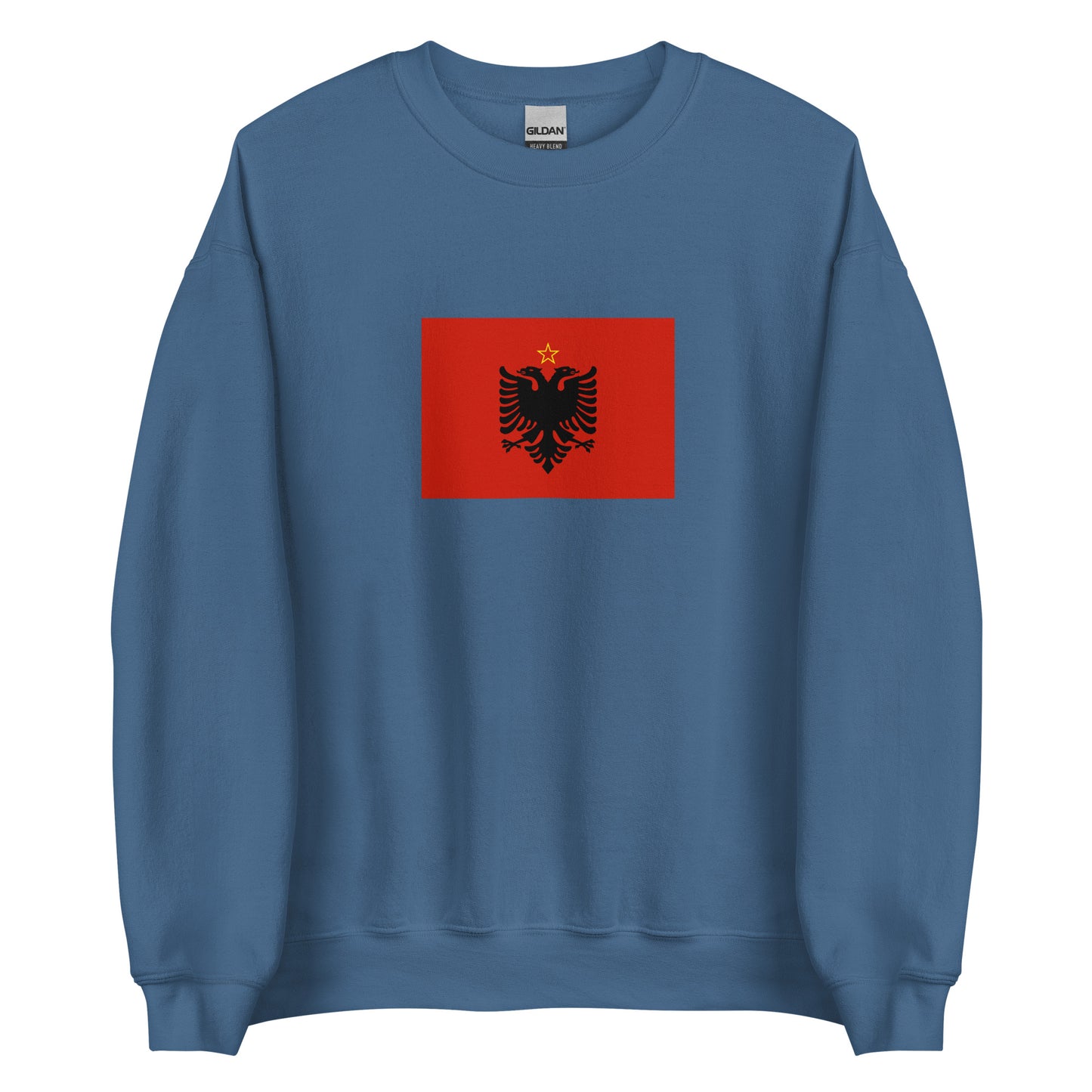 Albania - People's Socialist Republic of Albania (1946-1992) | Historical Albanian Flag Interactive Sweatshirt