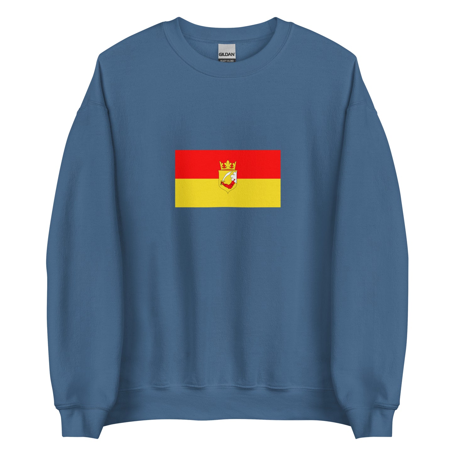 Bosnia Herzegovina - Austro-Hungarian Bosnia (1878-1908) | Historical Bosnian Flag Interactive Sweatshirt