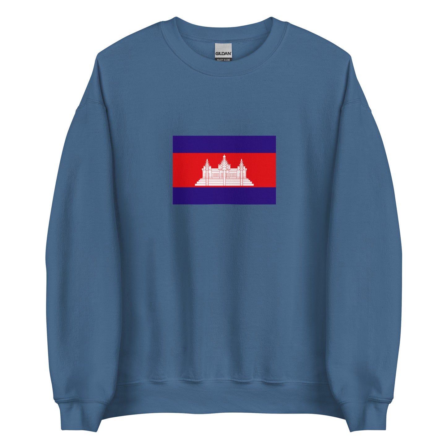 Cambodia - Kingdom of Cambodia (1953 - 1970) | Historical Flag Unisex Sweatshirt