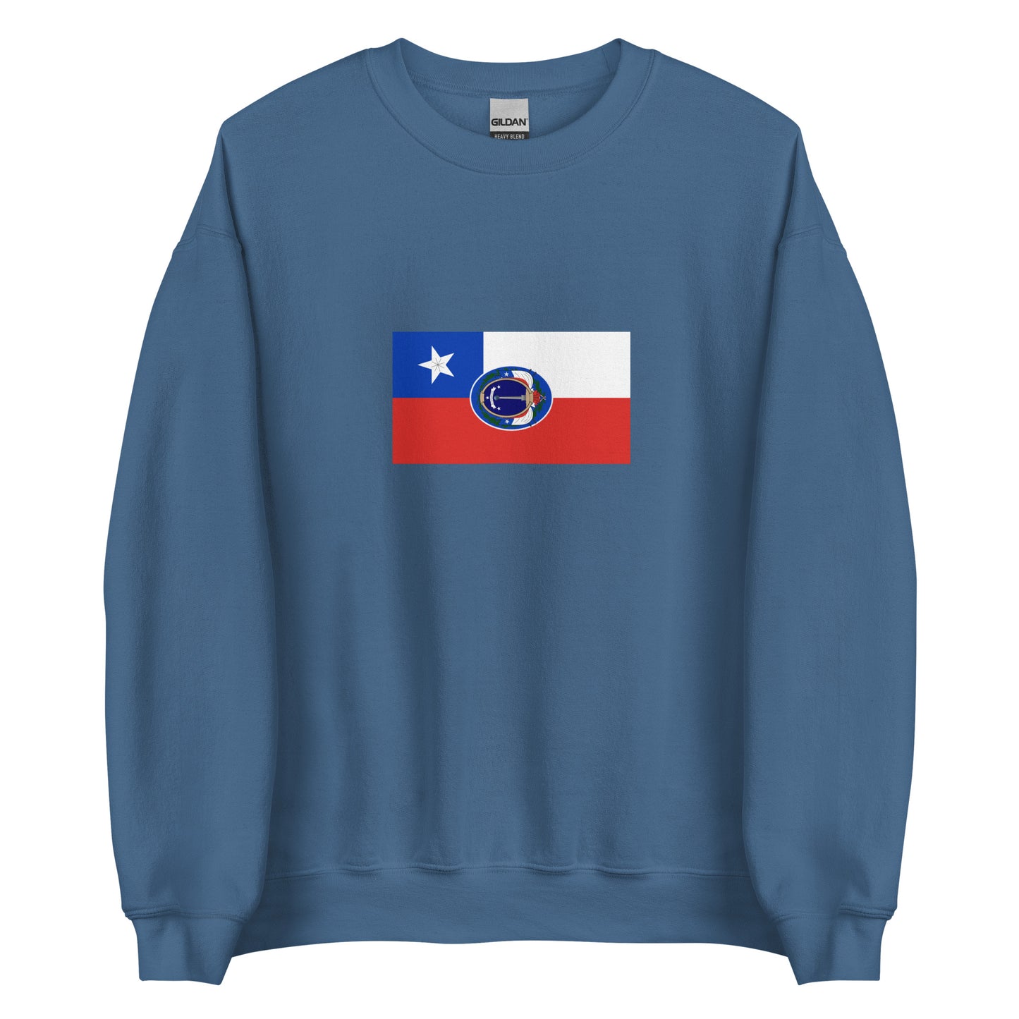 Chile - First Chilean Republic (1818-1834) | Historical Chilean Flag Interactive Sweatshirt