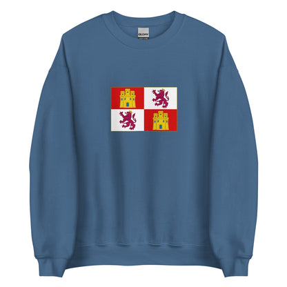 Cuba - Governorate of Cuba (1511-1521) | Historical Cuban Flag Interactive Sweatshirt