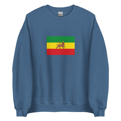 Ethiopia - Ethiopian Empire (1897-1974) | Historical Ethiopian Flag Interactive Sweatshirt