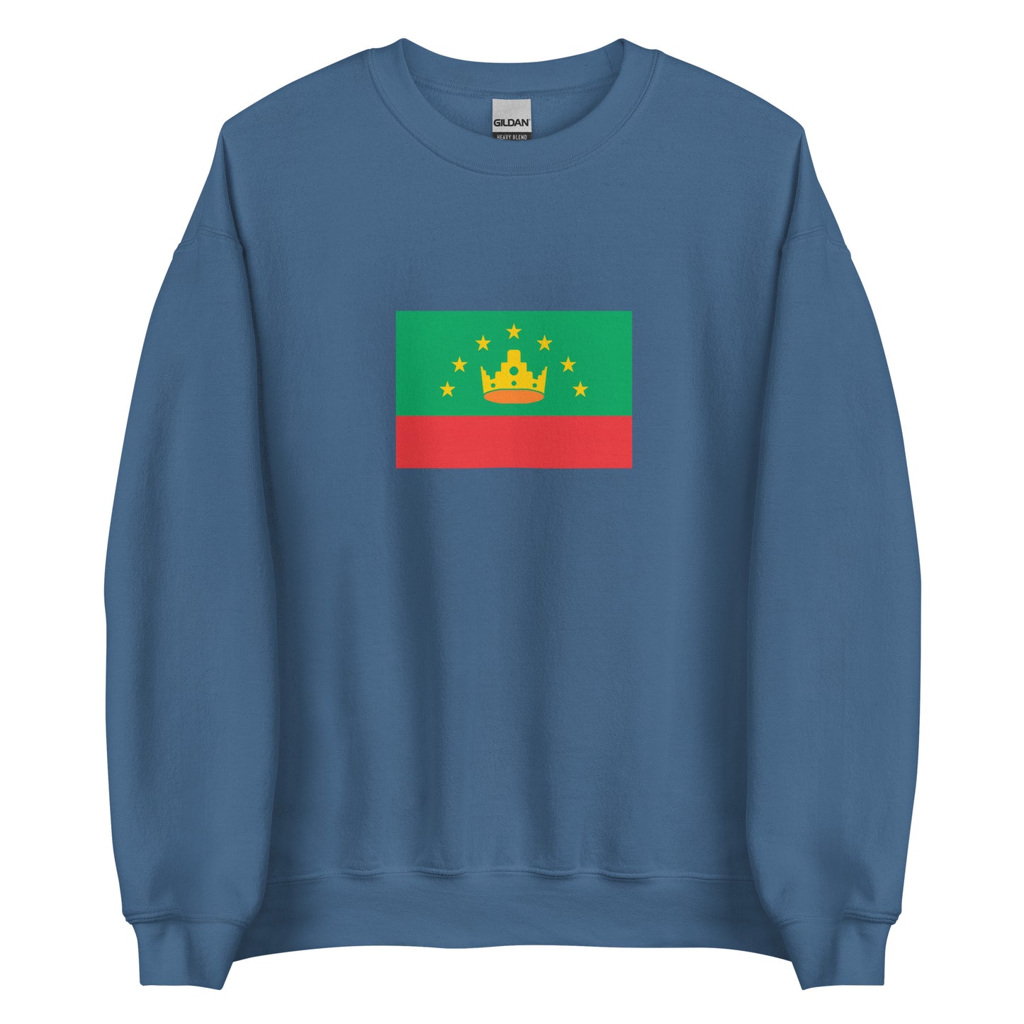 India - Kushan Empire (30-375) | Historical Indian Flag Interactive Sweatshirt