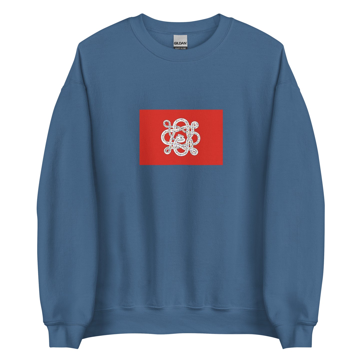 India - Kingdom of Manipur (1110-1949) | Historical Indian Flag Interactive Sweatshirt