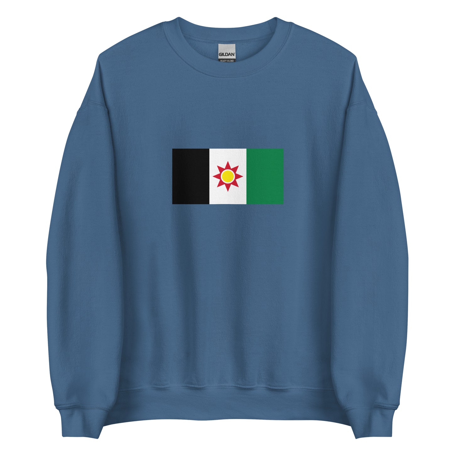 Iraq - Iraqi Republic (1958-1968) | Historical Iraqi Flag Interactive Sweatshirt