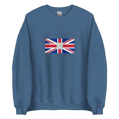 Israel - Higher Commissioner for Palestine and Transjordan (1920-1948) | Historical Israeli Flag Interactive Sweatshirt