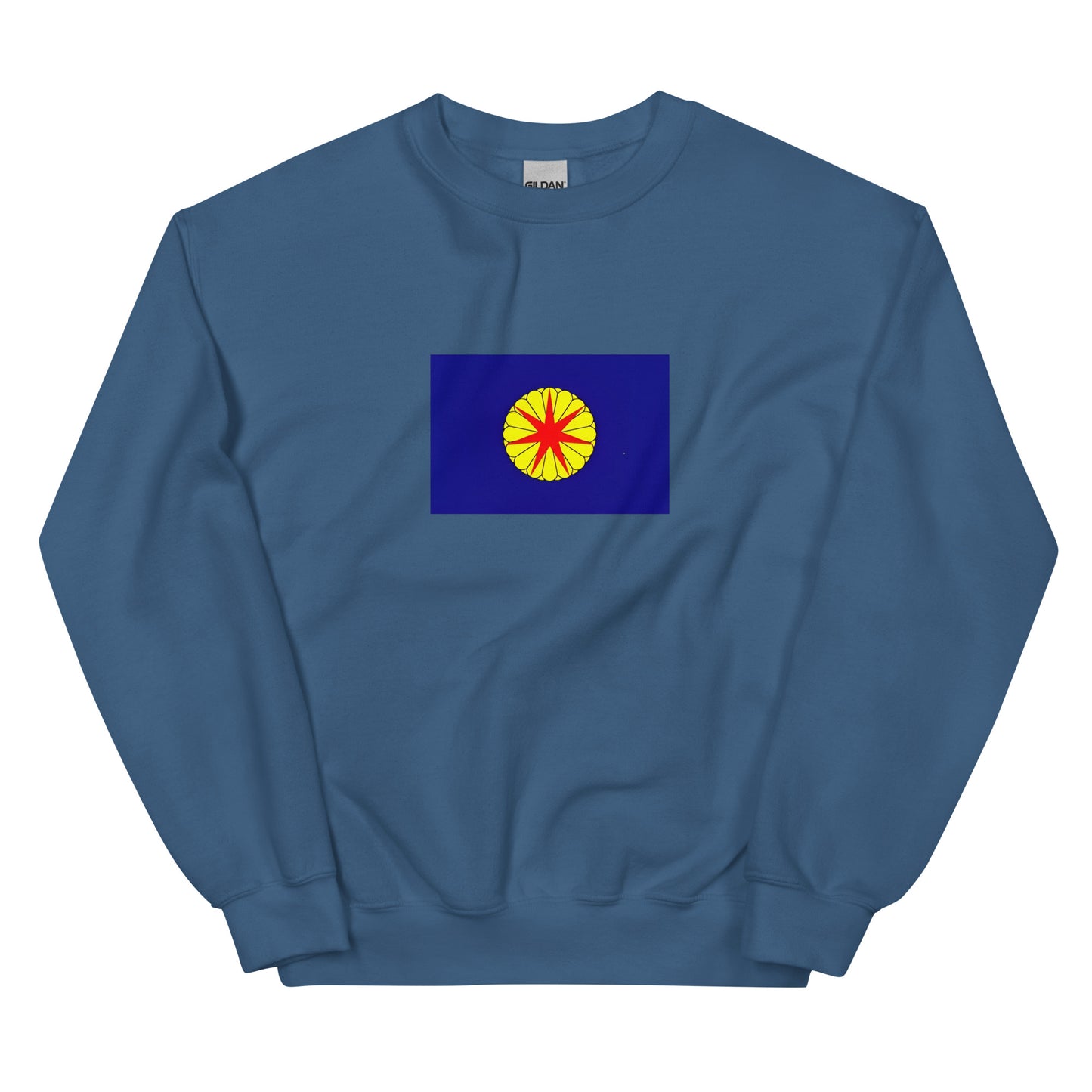 Japan - Republic of Ezo (1869-1869) | Historical Japanese Flag Interactive Sweatshirt