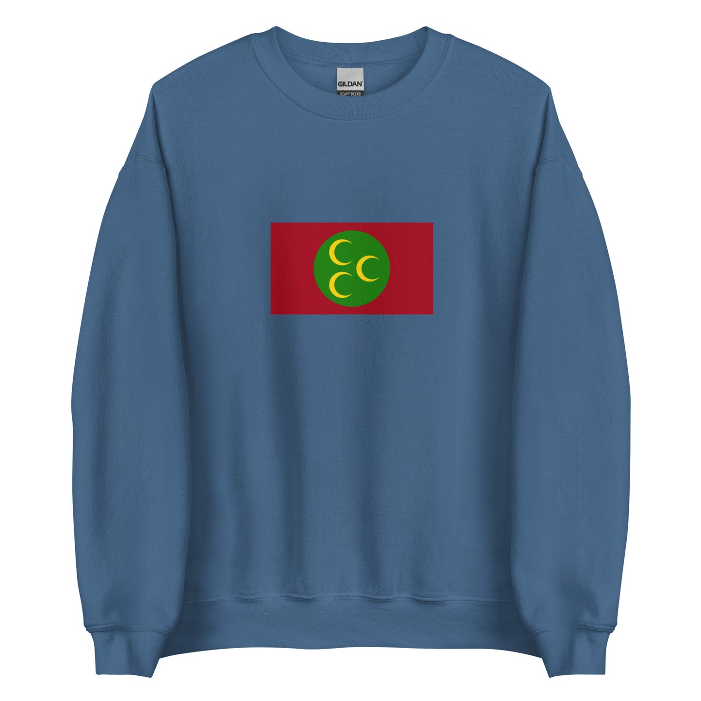 Jordan - Ottoman Syria (1516-1918) | Historical Jordanian Flag Interactive Sweatshirt