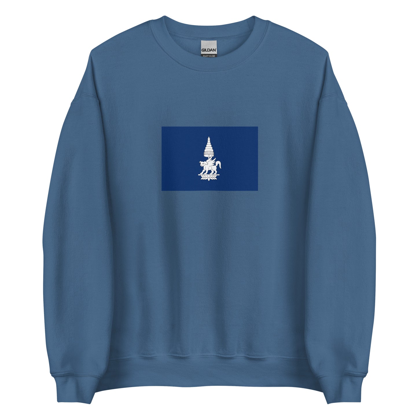 Laos - Kingdom of Champasak (1713-1947) | Historical Laos Flag Interactive Sweatshirt