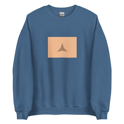 Mongolia - Rouran Confederation (330-555) | Historical Mongolian Flag Interactive Sweatshirt