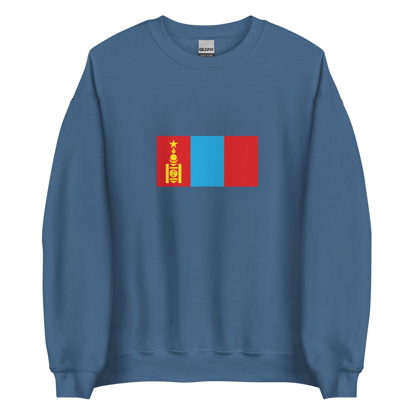 Mongolia - Mongolian People's Republic (1945-1992) | Historical Mongolian Flag Interactive Sweatshirt