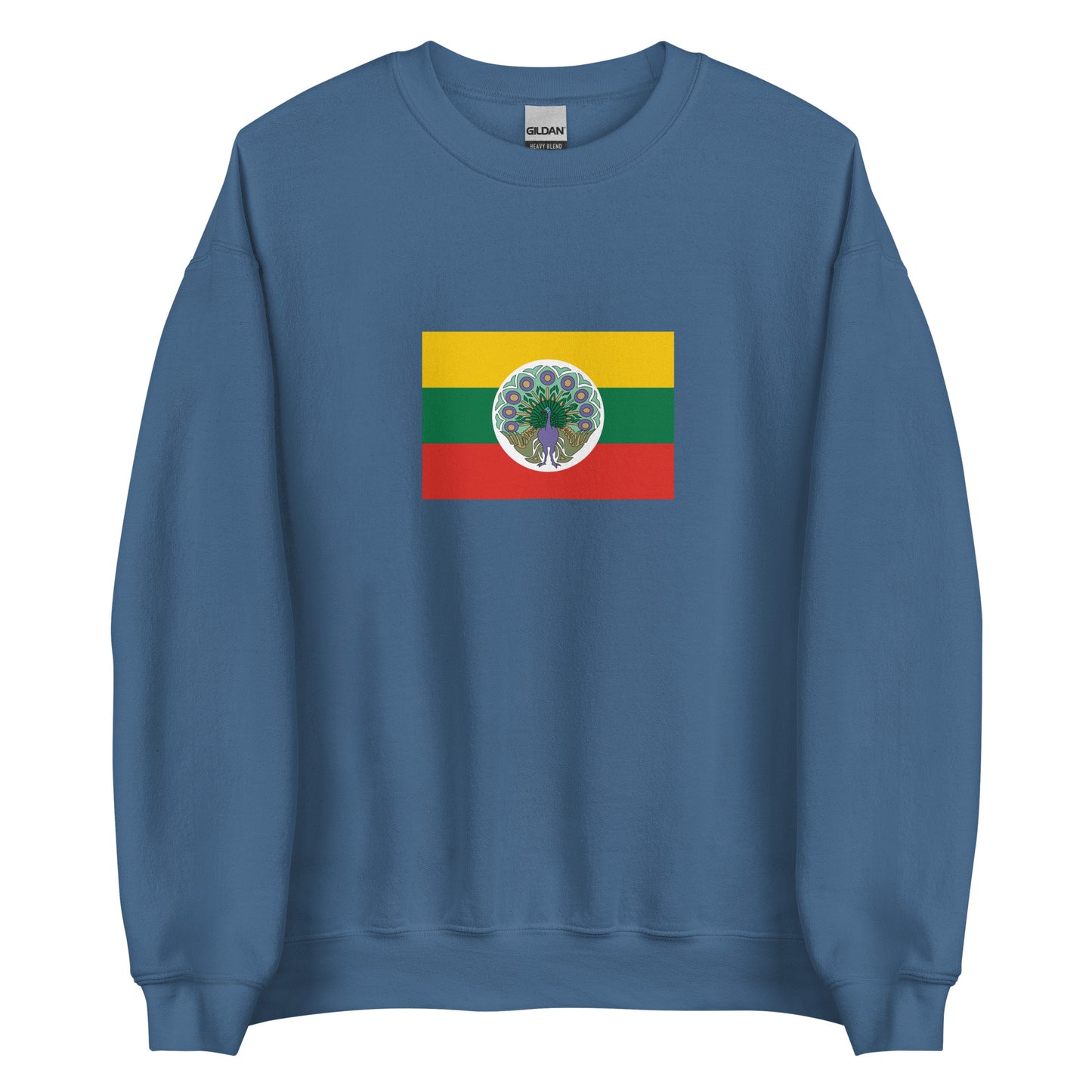 Myanmar (Burma) - State of Burma (1943 - 1945) | Historical Flag Unisex Sweatshirt