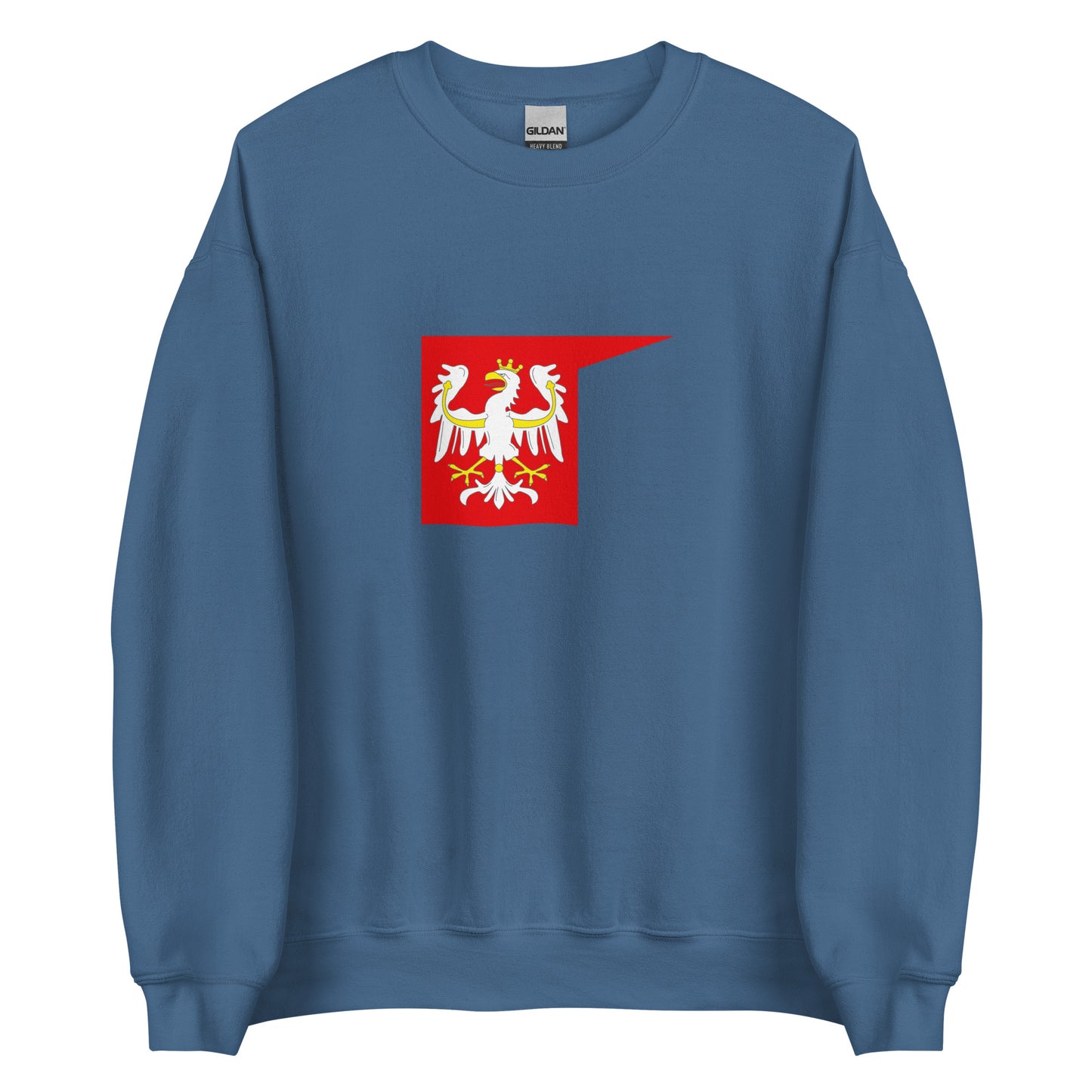 Poland - Kingdom of Poland (1025-1320) | Historical Polish Flag Interactive Sweatshirt